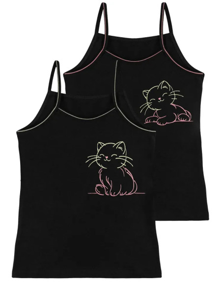 Donella 4371SB7 Assorted 10-Pack Girls' Tank Top — Istanbul wholesale supplier