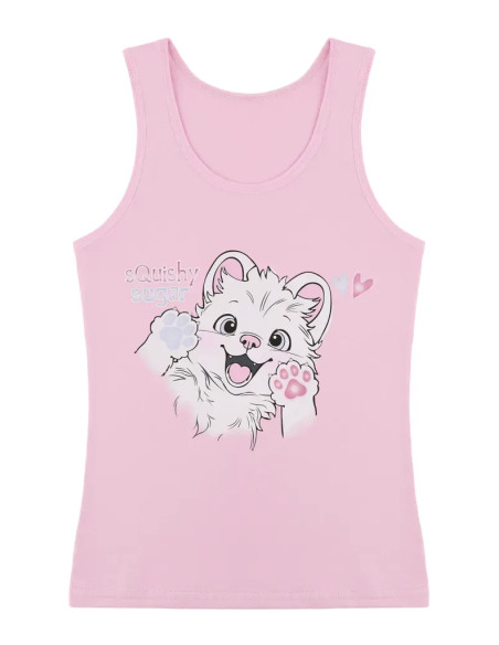 Donella 4971PB273 Assorted 10-Pack Girls' Tank Top — Turkish factory wholesale