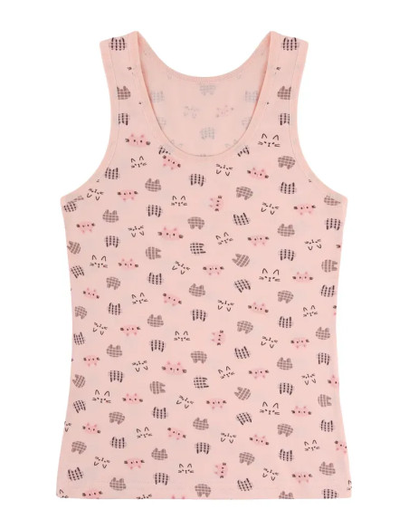 Donella 498129 Assorted 10-Pack Girls' Tank Top — direct Turkish factory supply