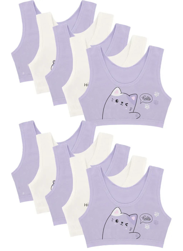 Donella 4571PB254 Assorted 10-Pack Bra — wholesale for boutiques