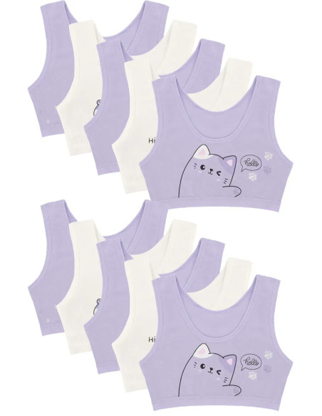 Donella 4571PB254 Assorted 10-Pack Bra — wholesale for boutiques