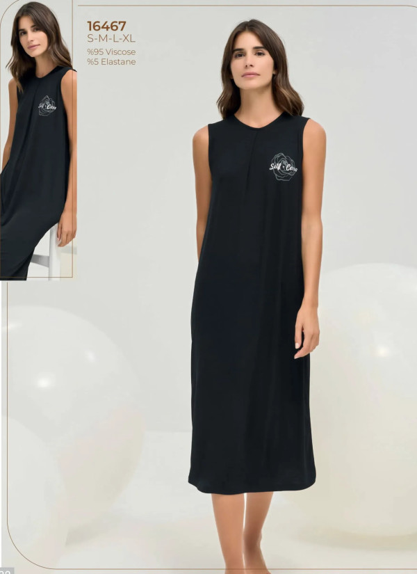 Sevim 16467 Viscose Dress (S+M+L+XL) — factory-direct from Turkey