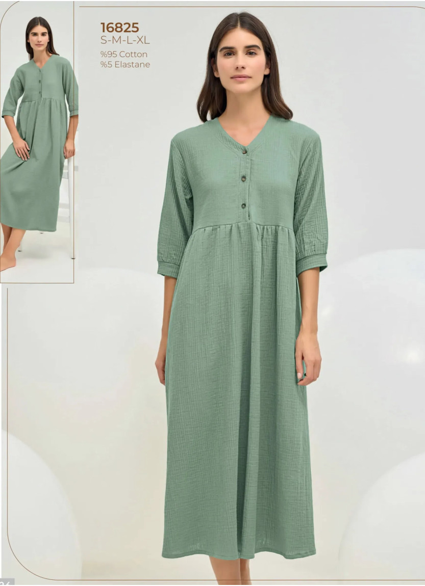 Sevim 16825 Dress (S+M+L+XL) — direct Turkish factory supply