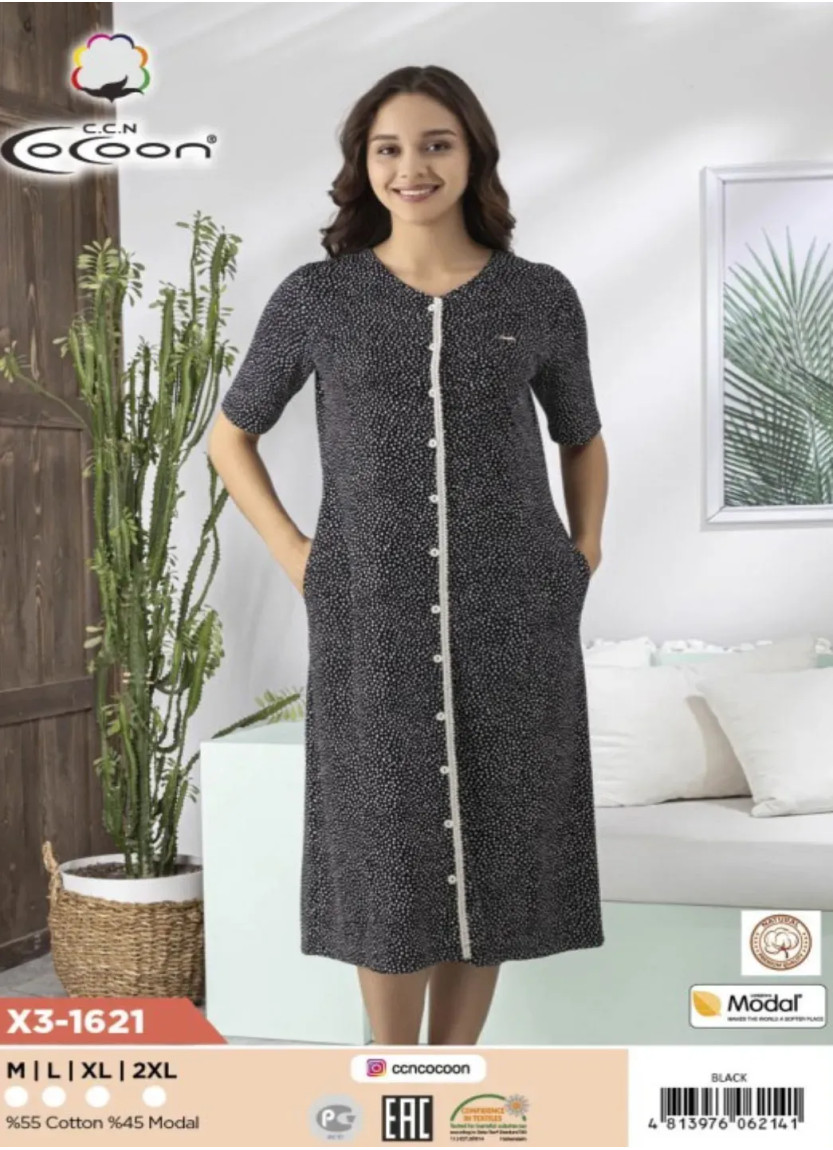 CCNX3-1621_SYH Modal Women's Robe (M+L+XL+2XL) — direct Turkish factory supply