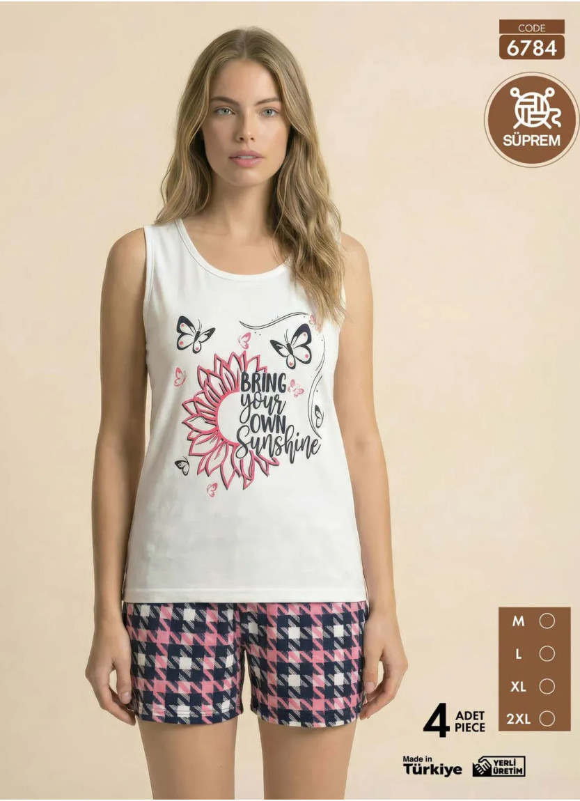 Pijamo 6784 Shorts Homewear Set (M+L+XL+2XL) — factory-direct from Turkey
