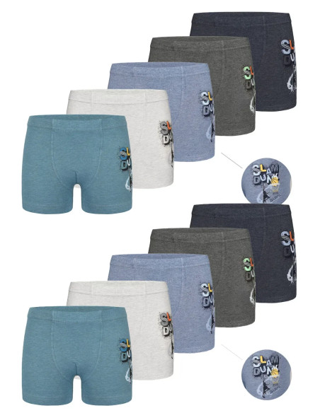Donella 7524B4 Assorted 10-Pack Boys' Boxer Briefs — wholesale for boutiques