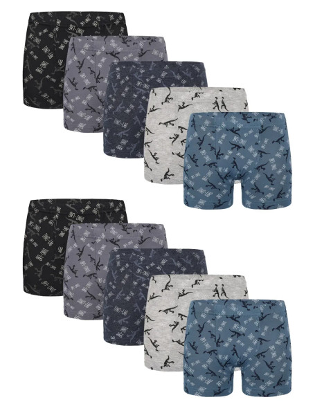 Трусы Боксеры для Мальчиков Boxer (Ассорти) 10 шт/уп Donella 758130 — купить оптом со Стамбула