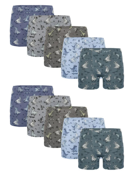Трусы Боксеры для Мальчиков Boxer (Ассорти) 10 шт/уп Donella 758131 — оптовая поставка из Турции