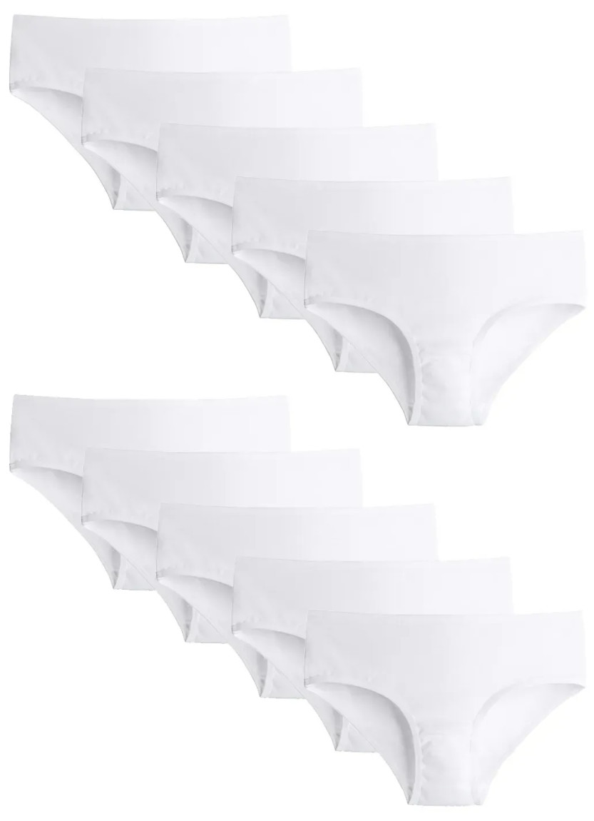 Donella 5045 10-Pack Girls' Briefs — Turkish factory wholesale