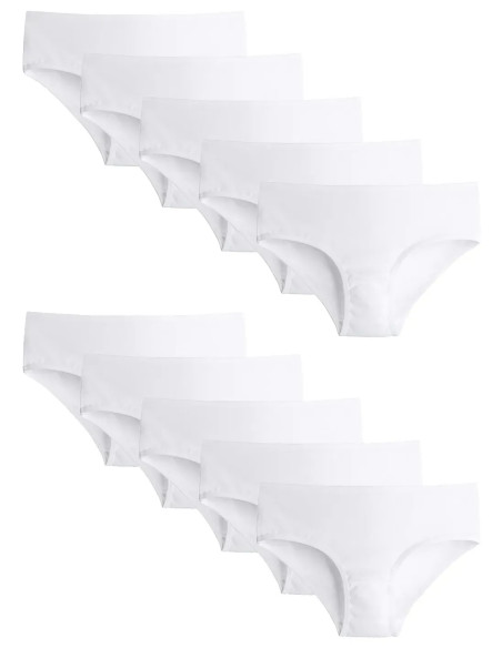 Donella 5045 10-Pack Girls' Briefs — Turkish factory wholesale