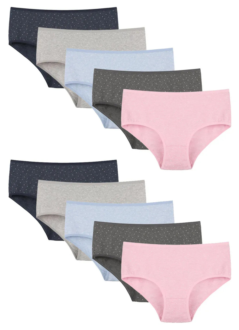 Женские Трусы (Ассорти) 10 шт/уп. Donella 252505 — купить оптом из Турции