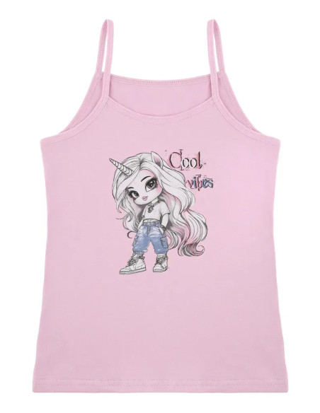 Donella 4371PB147 Assorted 10-Pack Girls' Tank Top — wholesale from Turkey