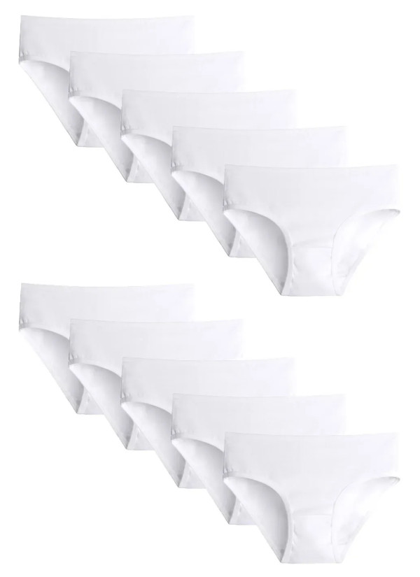 Donella 4145 10-Pack Girls' Briefs — wholesale for boutiques