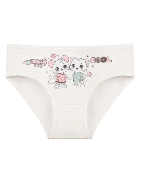 Donella 4171PB239 Assorted 10-Pack Girls' Briefs — Turkish factory wholesale