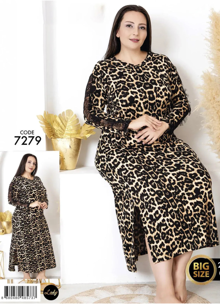 Lady 7279 Nightdress (2XL+3XL+4XL) — wholesale for boutiques