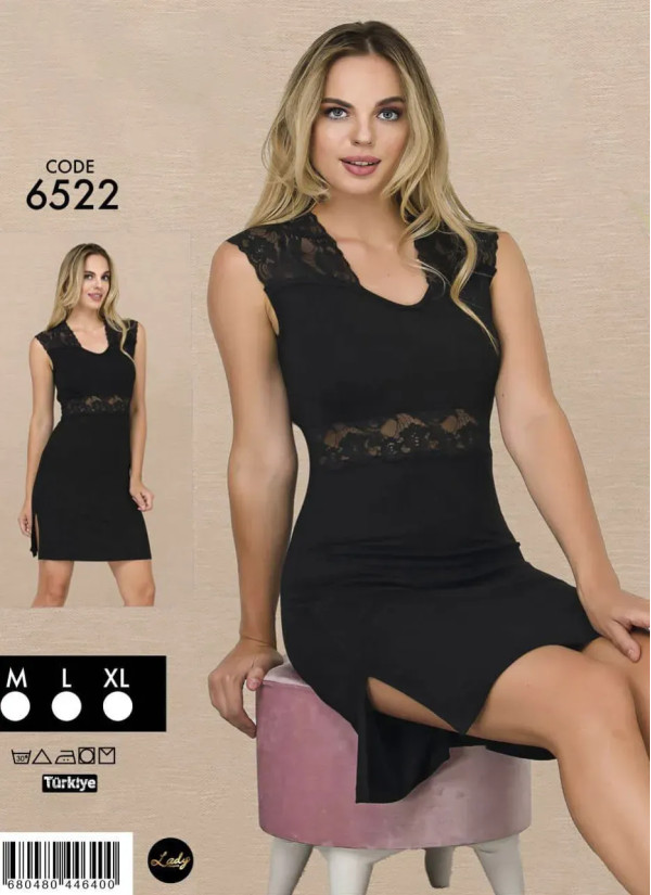 Lady 6522 Nightdress (M+L+XL) — wholesale for boutiques