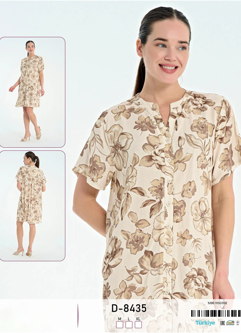 Caroline D-8435 Viscose Tunic (M+L+XL) — Istanbul wholesale supplier