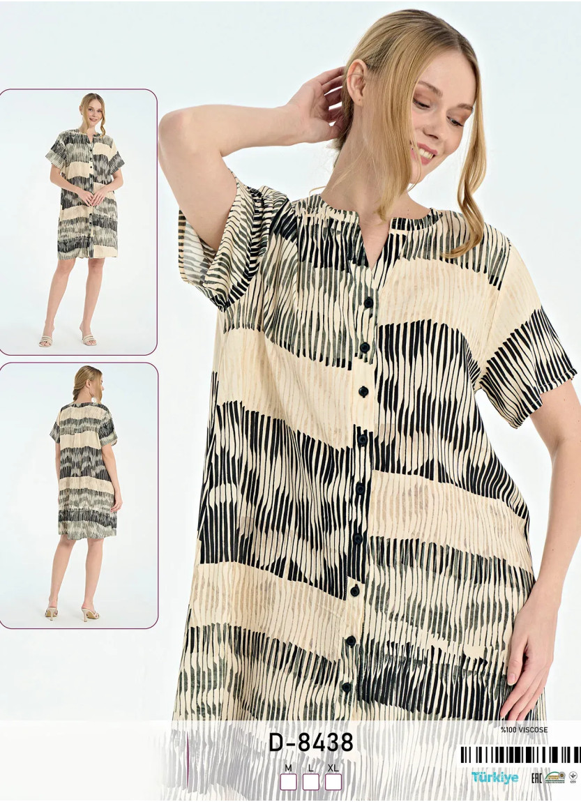 Caroline D-8438 Viscose Tunic (M+L+XL) — wholesale for boutiques