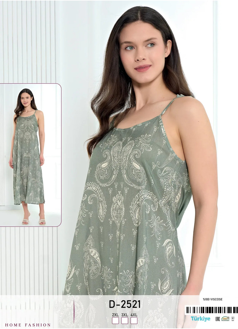 Caroline D-2521 Viscose Tunic (2XL+3XL+4XL) — Turkey wholesale collection
