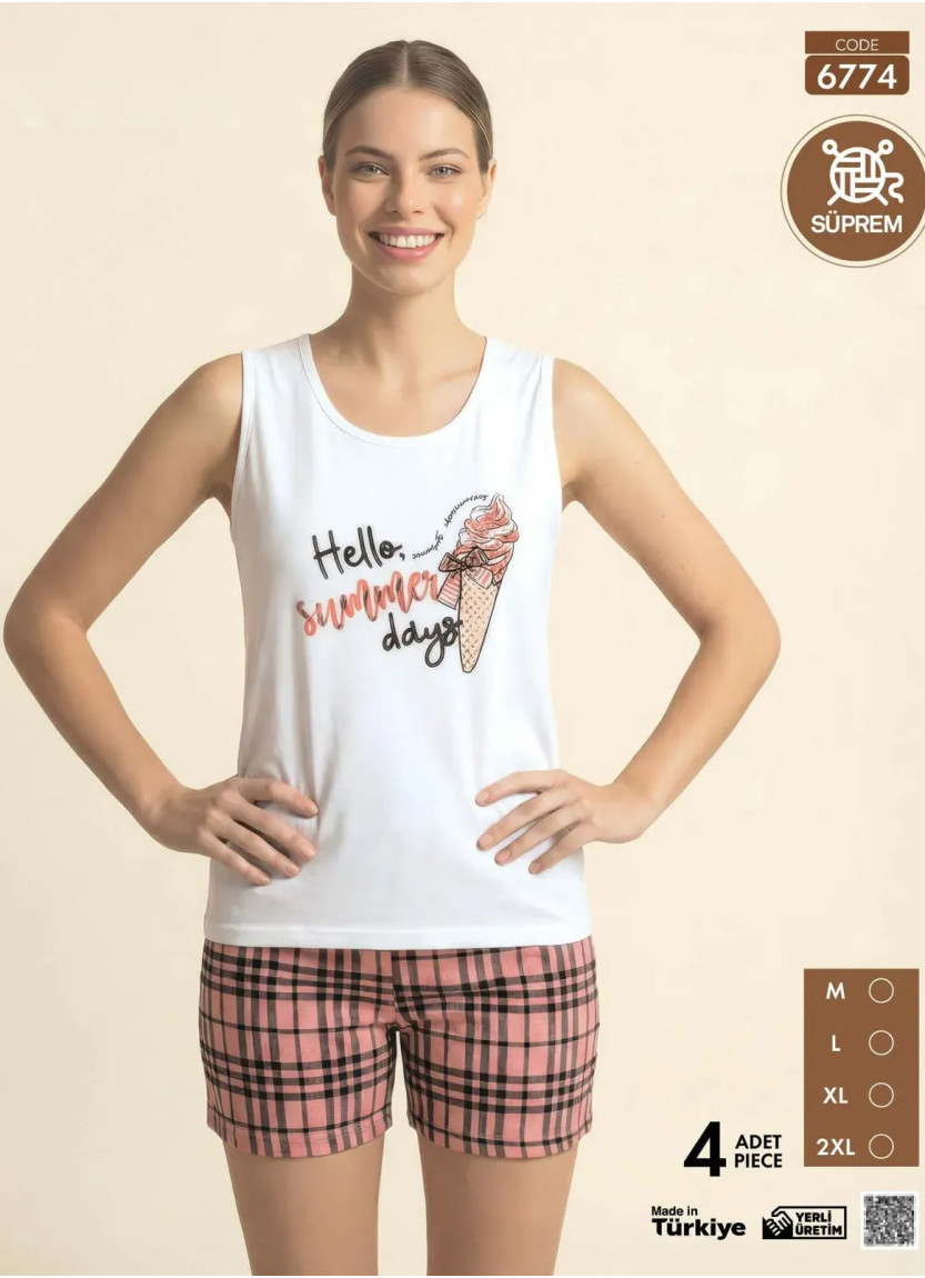 Pijamo 6774 Shorts Homewear Set (M+L+XL+2XL) — wholesale for boutiques