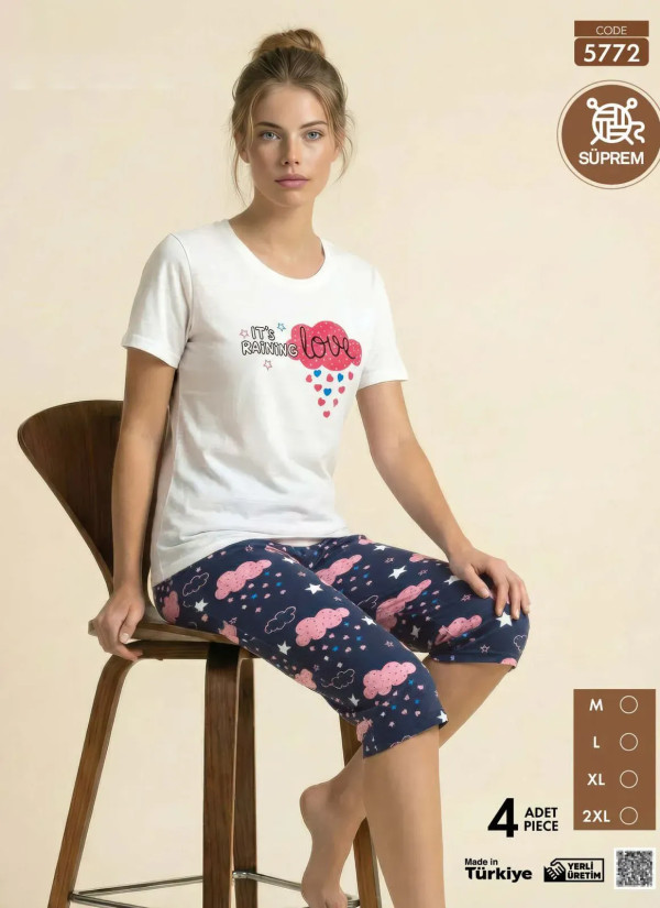 Pijamo 5772 Capri Homewear Set (M+L+XL+2XL) — wholesale for boutiques