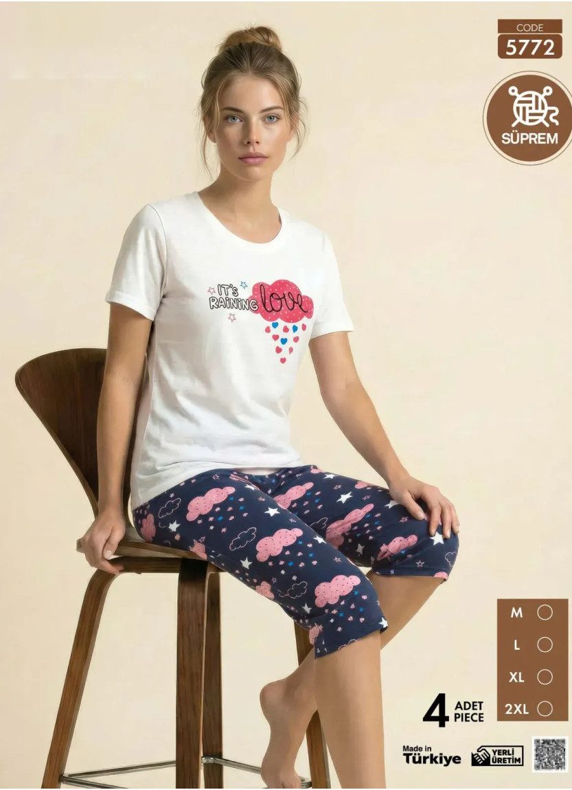 Pijamo 5772 Capri Homewear Set (M+L+XL+2XL) — wholesale for boutiques