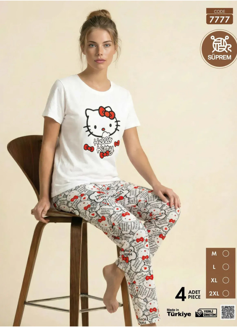 Pijamo 7777 Women's Pajama Set (M+L+XL+2XL) — wholesale for boutiques