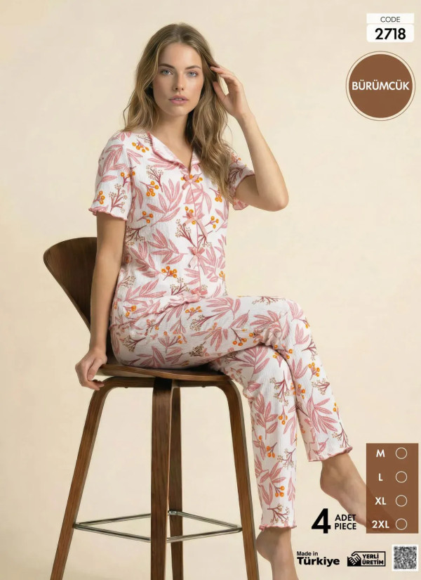 Pijamo 2718 Women's Pajama Set (M+L+XL+2XL) — wholesale for boutiques