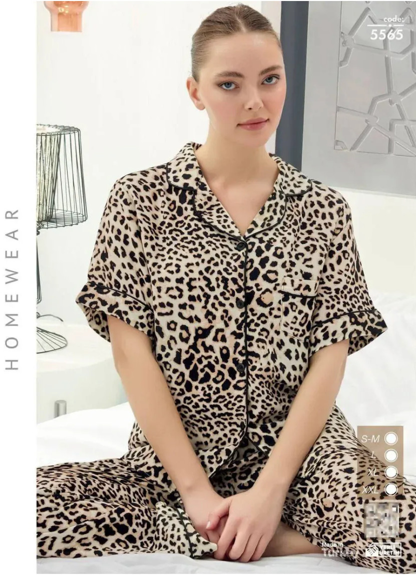 Seamlife 5565 Women's Pajama Set (SM+L+XL+2XL) — Turkish factory wholesale