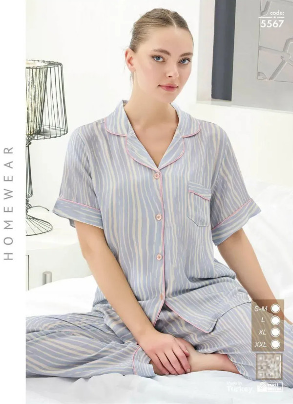 Seamlife 5567 Women's Pajama Set (SM+L+XL+2XL) — Istanbul wholesale supplier
