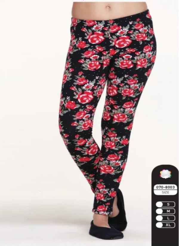 CCN070-8003_MUL Leggings or Capri Pants (S+M+L+XL) — Turkish factory wholesale