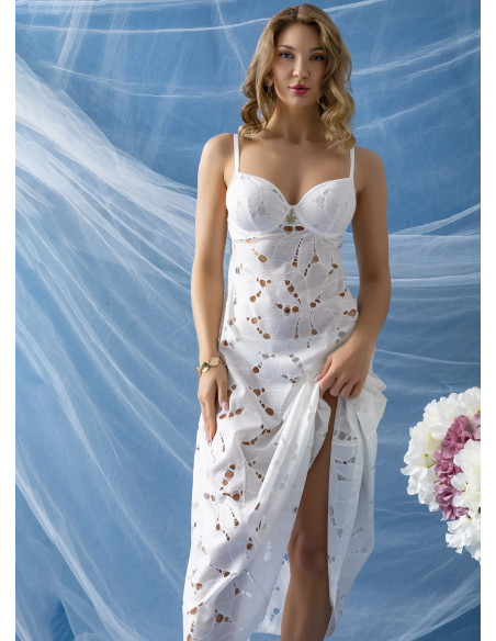 Women's Underwired Chemise Dress with Briefs Gallipoli 32291 — Turkish factory wholesale