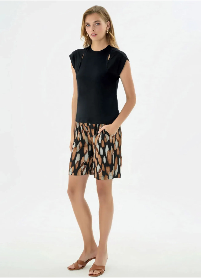 Women's Shorts Set (S+M+L+XL+2XL) GIZZEY 21495 — direct Turkish factory supply