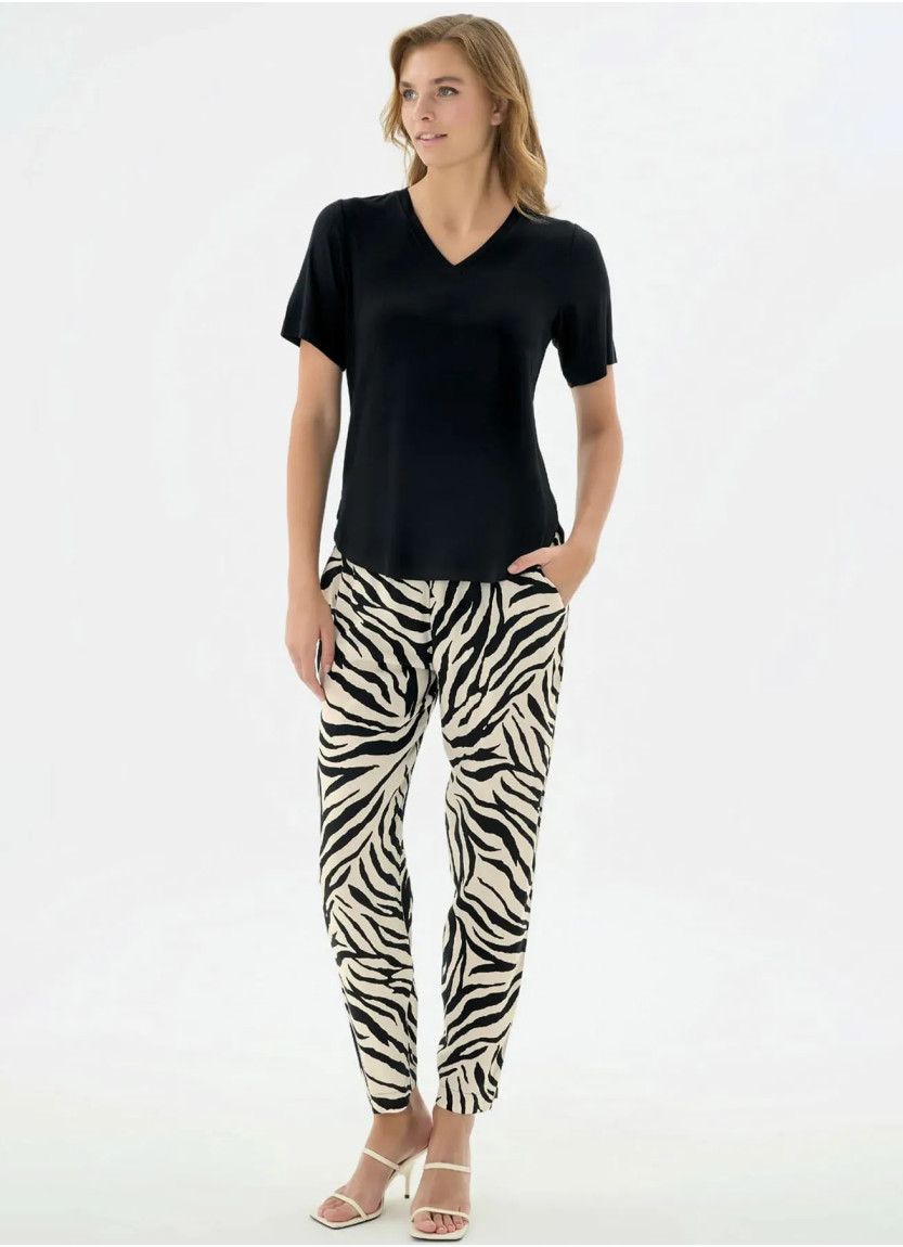 Women's Trousers Set (S+M+L+XL) GIZZEY 21512 — direct Turkish factory supply
