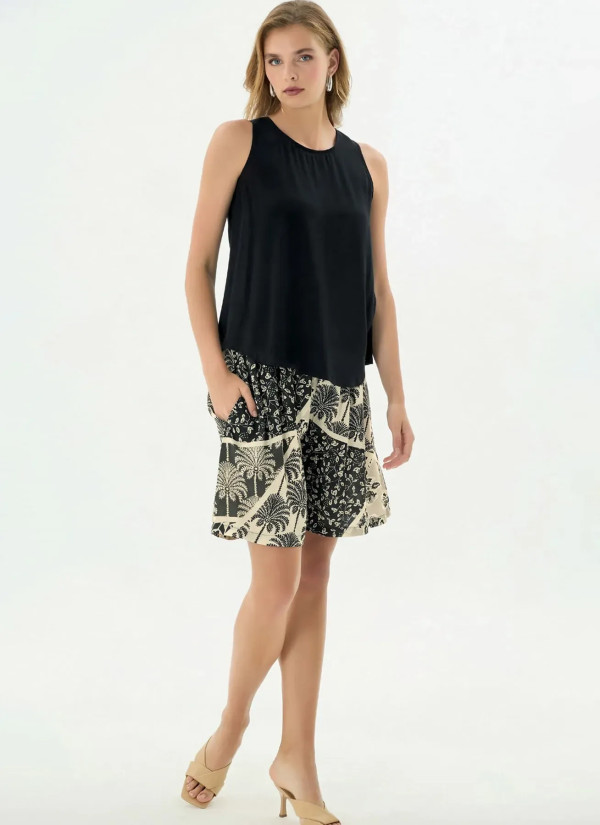 Women's Shorts Set (S+M+L+XL+2XL) GIZZEY 21517 — wholesale from Turkey