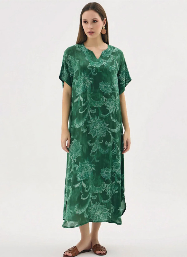 Women's Long Oversize Dress (S/M+L/XL) GIZZEY 21586 — factory-direct from Turkey