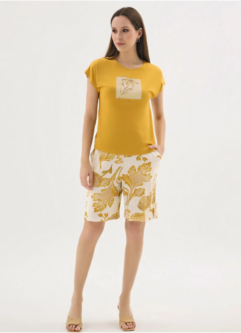 Women's Shorts Set with Print (S+M+L+XL+2XL) GIZZEY 21606 — Turkey wholesale collection