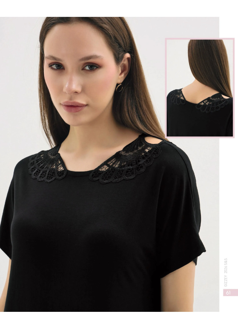 Women's Long Dress (S+M+L+XL+2XL) GIZZEY 21591 — direct Turkish factory supply