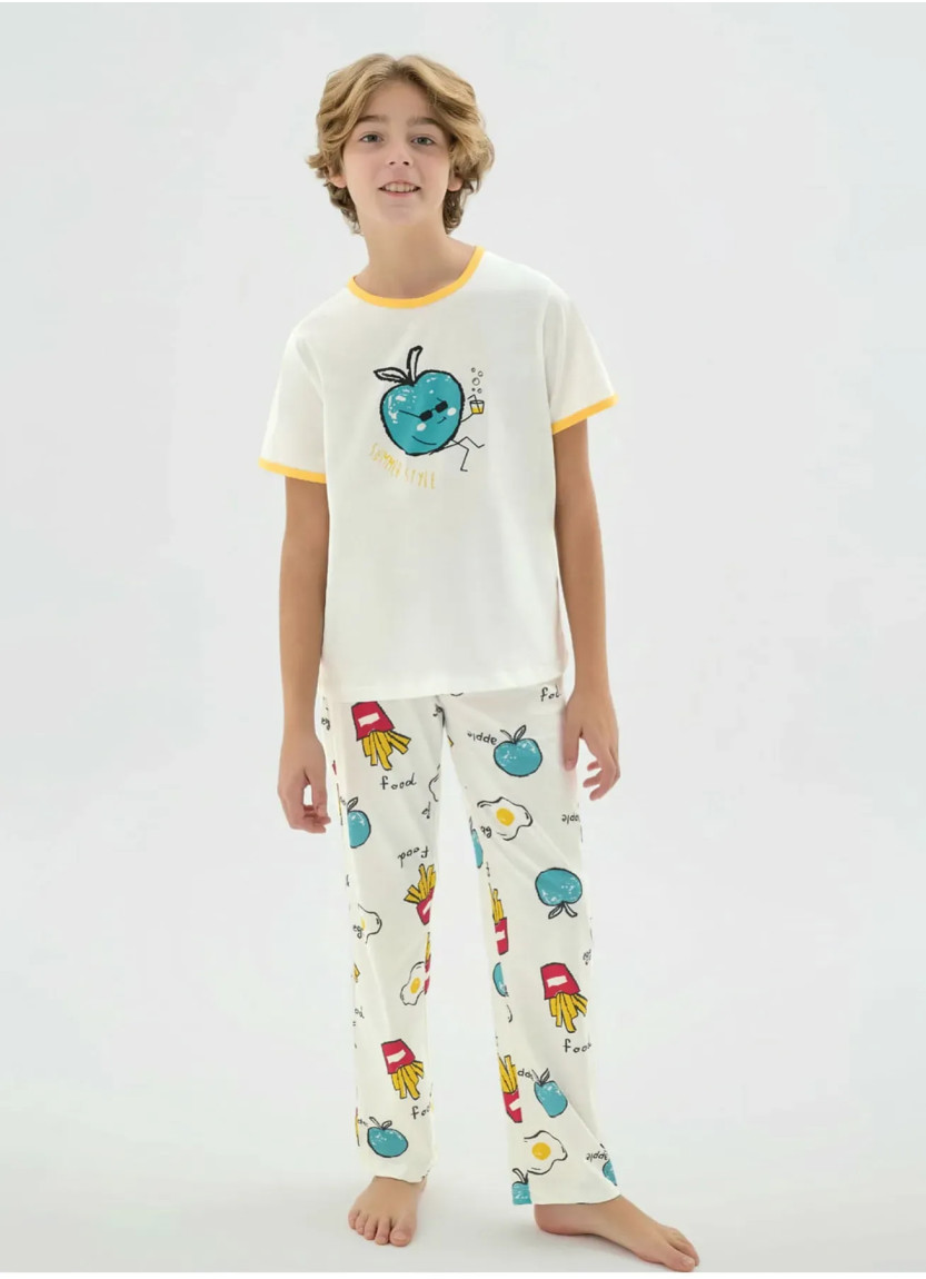 Children's Pajama Set with Print (3/4+5/6+7/8+9/10+11/12) ZeyZey 70009 — wholesale for boutiques