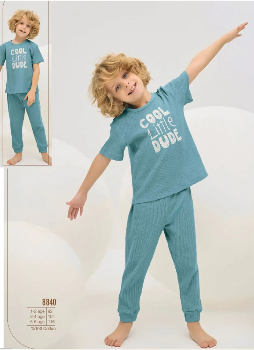 Children's Pajama Set with Print (1/2+3/4+5/6) ZeyZey 8840 — wholesale for boutiques