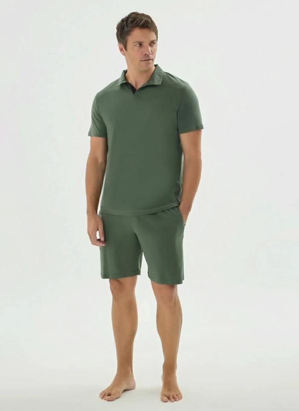Мужской Комплект с Шортами S+M+L+XL+2XL Sevim 9677 — купить оптом из Турции