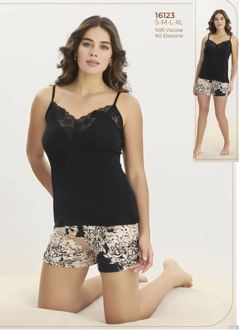 Women's Shorts Set (S+M+L+XL) Sevim 16123 — factory-direct from Turkey
