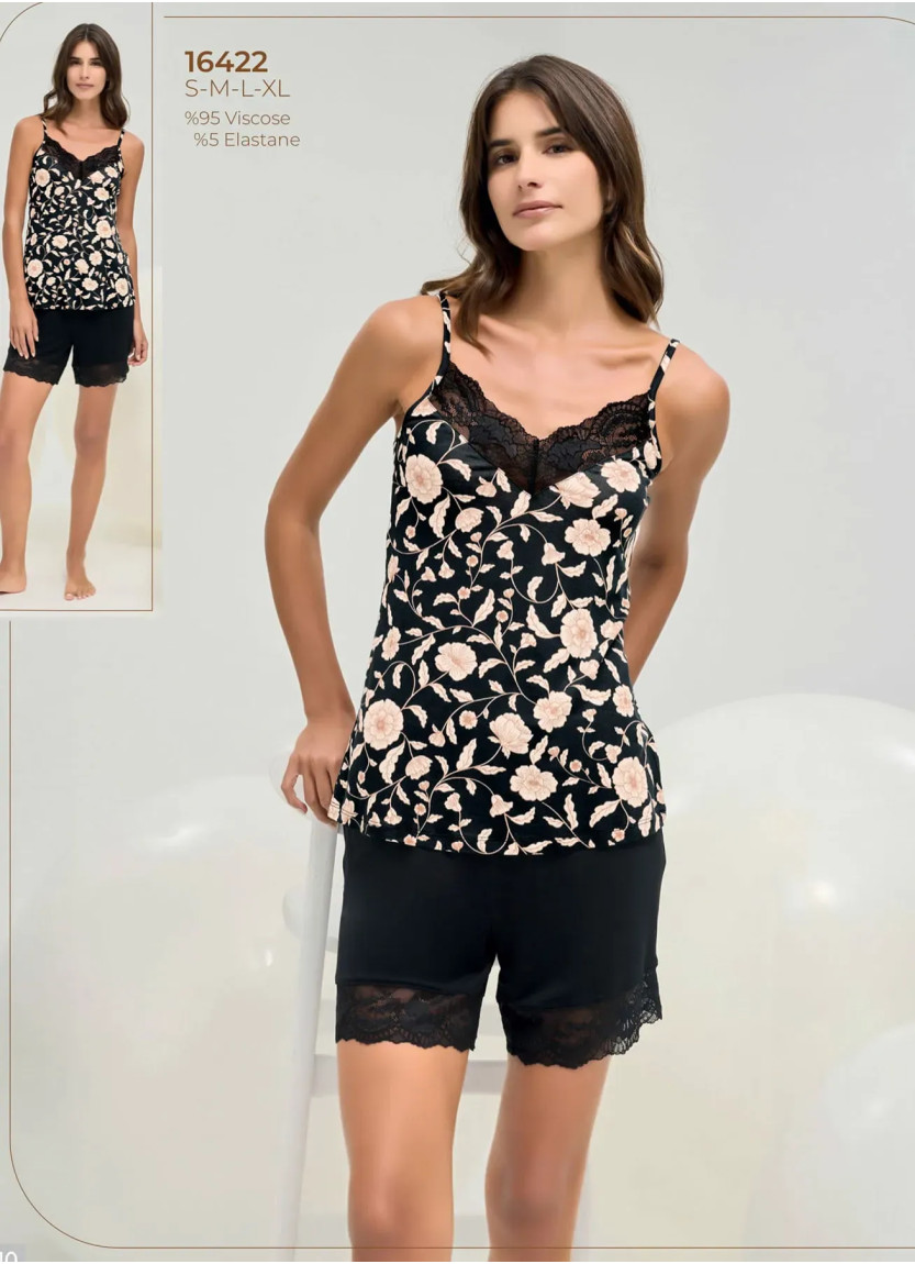 Women's Shorts Set (S+M+L+XL) Sevim 16422 — wholesale from Turkey