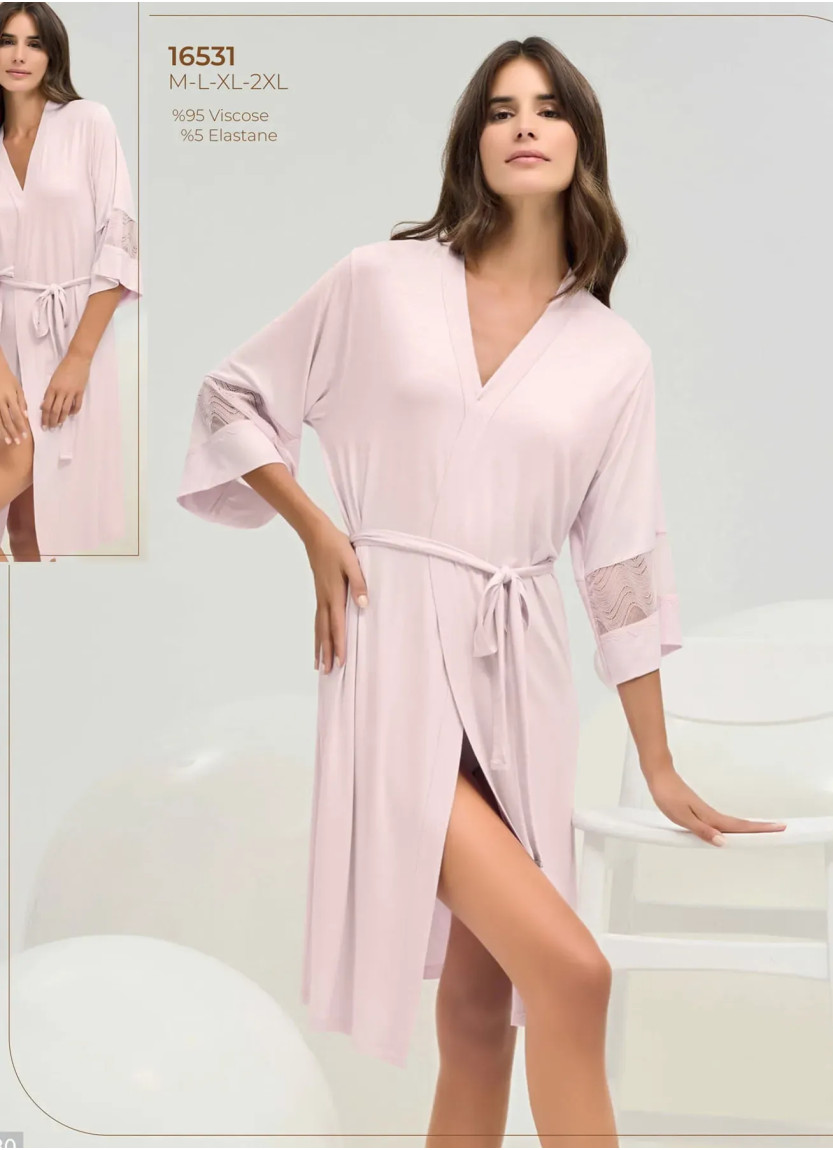 Women's Robe (S+M+L+XL) Sevim 16531 — wholesale from Turkey
