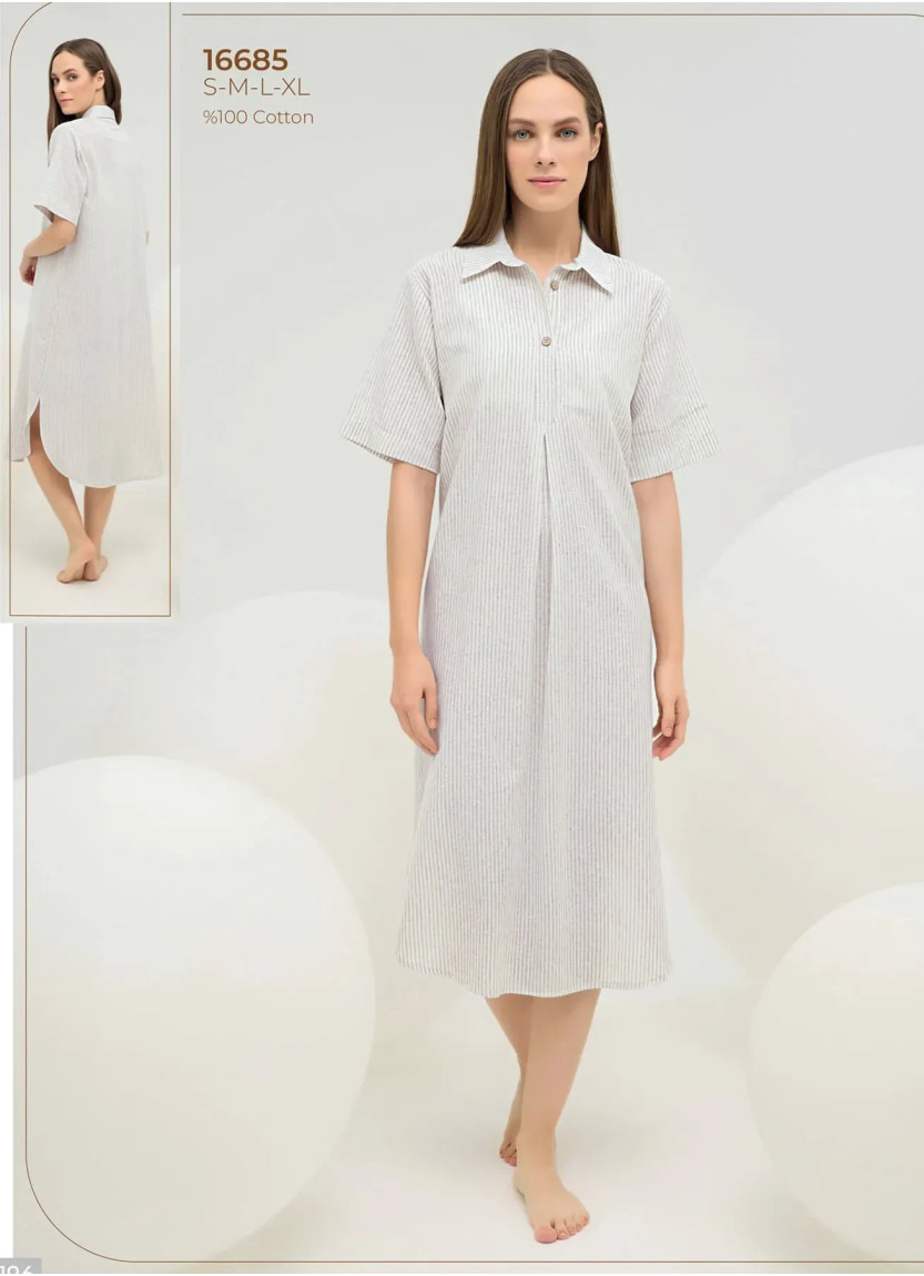 Women's Dress (S+M+L+XL) Sevim 16685 — Turkish textile wholesale
