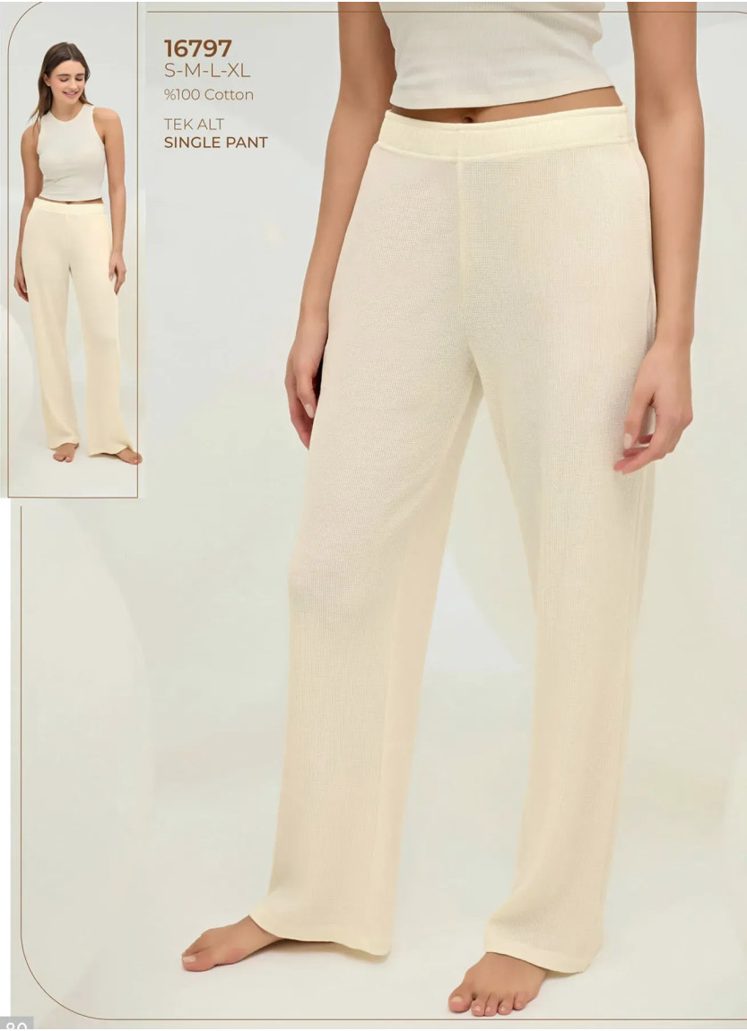 Женские Брюки S+M+L+XL Sevim 16797 — турецкий текстиль оптом