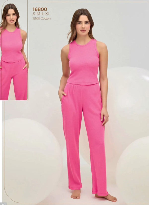 Women's Pajama Set (S+M+L+XL) Sevim 16800 — factory-direct from Turkey