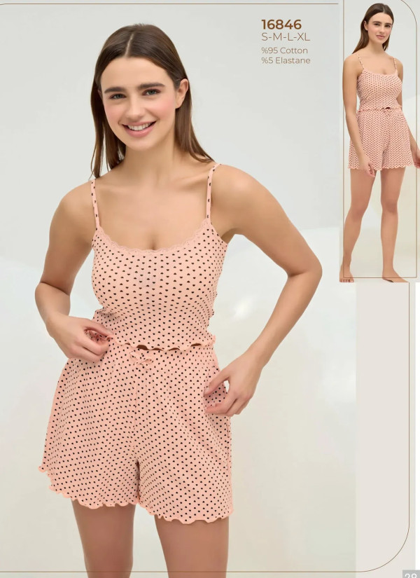 Women's Shorts Set (S+M+L+XL) Sevim 16846 — wholesale for boutiques