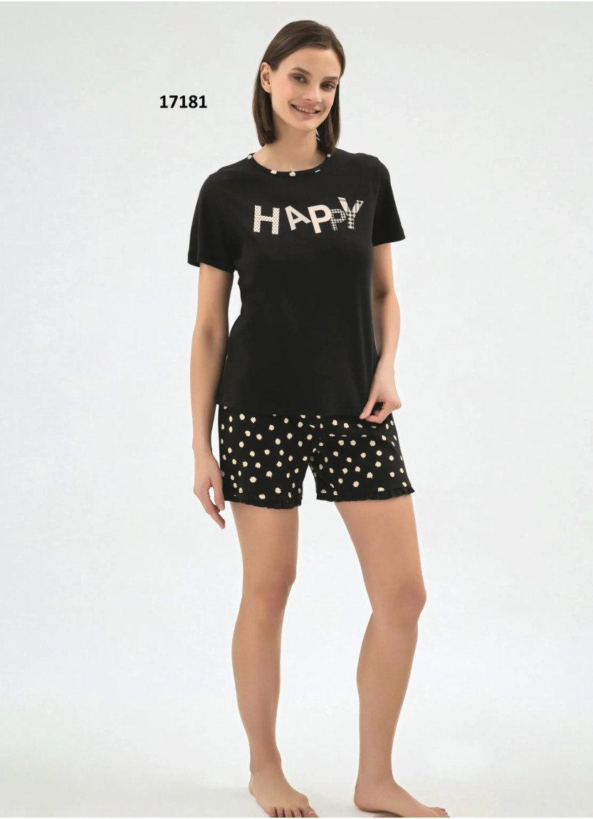 Women's Shorts Set with Print (S+M+L+XL) Sevim 17181 — wholesale for boutiques