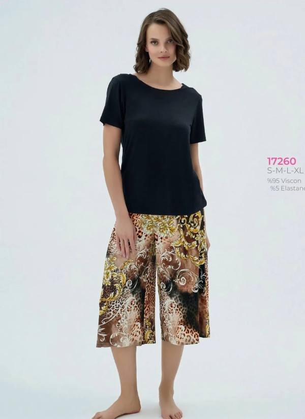 Women's Pajama Set (S+M+L+XL) Sevim 17260 — Istanbul wholesale supplier